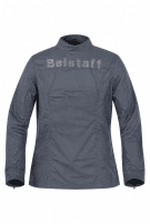 1990s BELSTAFF ΜΠΟΥΦΑΝ ΜΕ ΤΣΕΠΕΣ ΜΠΛΕ ΑΝΤΡΙΚΟ PRE OWNED XS