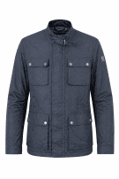 1990s BELSTAFF ΜΠΟΥΦΑΝ ΜΕ ΤΣΕΠΕΣ ΜΠΛΕ ΑΝΤΡΙΚΟ PRE OWNED XS