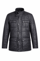 BELSTAFF GIACCA IMBOTTITA STREETWEAR NERO UOMO PRE OWNED L