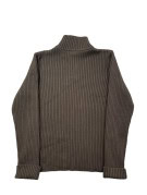 BELSTAFF MAGLIONE MEZZA ZIP CLASSIC MARRONE UOMO PRE OWNED XL