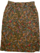 BENETTON ΦΟΥΣΤΑ 90s FLORAL ΠΟΛΥΧΡΩΜΗ ΓΥΝΑΙΚΕΙΑ S