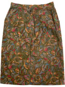 BENETTON ΦΟΥΣΤΑ 90s FLORAL ΠΟΛΥΧΡΩΜΗ ΓΥΝΑΙΚΕΙΑ S