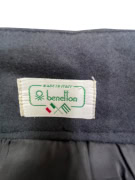 Benetton Φούστα Μαύρη Κλασική Ψηλόμεση Minimal Γυναικεία M