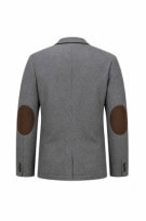 90S VINTAGE  BLAZER CLASSIC GREY MEN PRE OWNED M