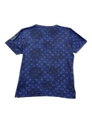 BEST COMPANY T-SHIRT DESIGNER OLMES CARRETTI FLORAL ΜΠΛΕ ΑΝΔΡΙΚΟ L
