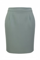 BETTY BARCLAY SKIRT GREY WOMEN'S M