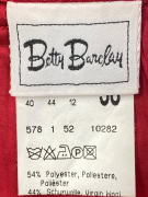 BETTY BARCLAY ΦΟΥΣΤΑ ΜΙΝΤΙ ΜΑΛΛΙΝΗ ΚΟΚΚΙΝΗ ΓΥΝΑΙΚΕΙΑ M