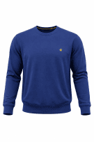 BEVERLY HILLS POLO CLUB ΠΟΥΛΟΒΕΡ ΚΛΑΣΙΚΟ ΜΠΛΕ ΑΝΤΡΙΚΟ PRE OWNED XL
