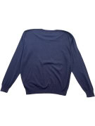 BEVERLY HILLS POLO CLUB ΠΟΥΛΟΒΕΡ V NECK MINIMAL NAVY ΑΝΤΡΙΚΟ PRE OWNED L