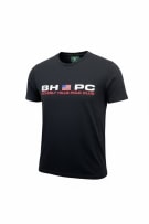 BEVERLY HILLS POLO CLUB T-SHIRT CASUAL LOGO PRINT ΜΑΥΡΟ ΑΝΔΡΙΚΟ M