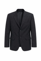 BEXLEY MEN BLAZER CLASSIC BLACK MALE PRE OWNED L
