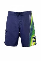 BILLABONG BERMUDA SHORTS GRAPHIC NAVY MEN PRE OWNED L