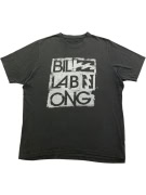 BILLABONG T-SHIRT CASUAL BIG LOGO GRIGIO UOMO XXL