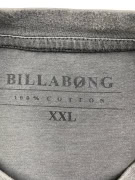 BILLABONG T-SHIRT CASUAL BIG LOGO GRIGIO UOMO XXL