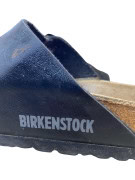 Birkenstock Arizona Black Leather Double Strap Sandals Unisex EU 36