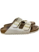 Birkenstock Arizona Μπεζ Snakeskin Διπλό Λουράκι Σανδάλια Unisex EU 40