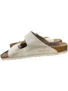 Birkenstock Arizona Μπεζ Snakeskin Διπλό Λουράκι Σανδάλια Unisex EU 40