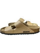 Birkenstock Arizona Gold Glitter Double Strap Sandals Unisex EU 39