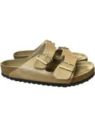 Birkenstock Arizona Gold Glitter Double Strap Sandals Unisex EU 39