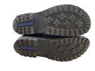 BIRKENSTOCK LEATHER ANKLE BOOTS CLASSIC BLACK WOMENS PRE OWNED EU 39