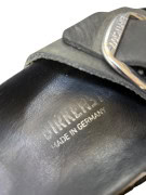 BIRKENSTOCK ΔΕΡΜΑΤΙΝΑ ΣΑΝΔΑΛΙΑ CLASSIC ΜΑΥΡΟ UNISEX PRE OWNED EU 37