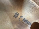 BIRKENSTOCK GIZEH SANDALI INFRADITO MINIMAL SENAPE UNISEX PRE OWNED EU 40