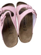 BIRKENSTOCK ΠΑΠΟΥΤΣΙΑ SLIP ON ΜΟΝΟΧΡΩΜΟ ΡΟΖ ΓΥΝΑΙΚΕΙΟ PRE OWNED EU 37