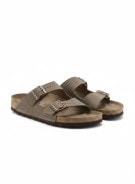 BIRKENSTOCK SANDAL SUEDE BROWN UNISEX PRE OWNED EU 41