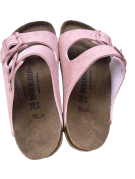 BIRKENSTOCK SANDALS LIGHT PINK WOMEN PRE OWNED EU 36