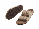BIRKENSTOCK SANDALS CLASSIC BEIGE WOMENS PRE OWNED EU 42