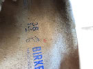 BIRKENSTOCK SANDALI CLASSIC NERO DONNA PRE OWNED EU 38
