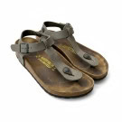 BIRKENSTOCK SANDALI CLASSIC TAUPE DONNA PRE OWNED EU 36