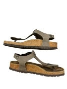 BIRKENSTOCK SANDALI CLASSIC TAUPE DONNA PRE OWNED EU 36