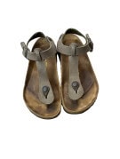 BIRKENSTOCK SANDALI CLASSIC TAUPE DONNA PRE OWNED EU 36