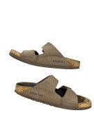 BIRKENSTOCK SANDALI CLASSIC TAUPE UNISEX PRE OWNED EU 36