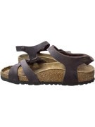 BIRKENSTOCK Σανδάλια Δερμάτινα Casual Με Λογότυπο Καφέ Unisex 35