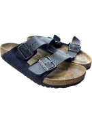 BIRKENSTOCK Σανδάλια Δερμάτινα Casual Με Λογότυπο Μαύρο Unisex 40