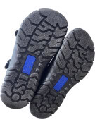 BIRKENSTOCK Leather Sandals Casual Logo Black Unisex Size 39