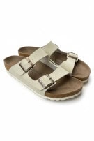 BIRKENSTOCK SANDALI CLASSICI CREMA UNISEX PRE OWNED EU 45
