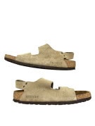 BIRKENSTOCK SANDALS CLASSIC BEIGE UNISEX PRE OWNED