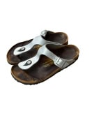 BIRKENSTOCK SANDALI MINIMAL ARGENTO UNISEX PRE OWNED EU 39