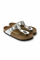 BIRKENSTOCK SANDALI MINIMAL ARGENTO UNISEX PRE OWNED EU 39