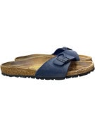 Birkenstock Σανδάλια Slide Classic Buckle Δερμάτινα Μπλε Unisex EU 38