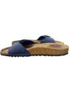 Birkenstock Σανδάλια Slide Classic Buckle Δερμάτινα Μπλε Unisex EU 38
