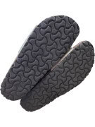 Birkenstock Σανδάλια Slide Διπλό Λουράκι Cream Δερμάτινα Unisex EU 37