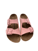 BIRKENSTOCK SANDALS MINIMAL PINK WOMEN PRE OWNED EU 39