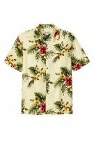 BISDOWS CAMICIA TROPICAL CREMA UOMO PRE OWNED XXL
