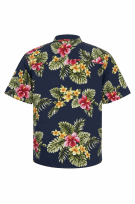 BISSOLOSTI ΠΟΥΚΑΜΙΣΟ HAWAIIAN FLORAL NAVY ΑΝΤΡΙΚΟ PRE OWNED 3XL