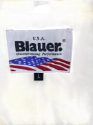 BLAUER GIUBBOTTO BOMBER VINTAGE PATCHES BEIGE UOMO L