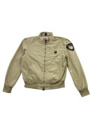 BLAUER GIUBBOTTO BOMBER VINTAGE PATCHES BEIGE UOMO L